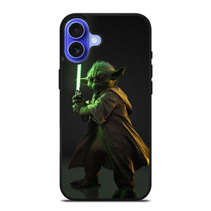 YODA STAR WARS LIGHTSABER 2 iPhone 16 Case Cover YODA STAR WARS LIGHTSABER 2 iPhone 16 Case Cover
