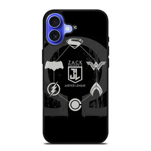 ZACK SNYDERS JUSTICE LEAGUE SYMBOL iPhone 16 Case Cover ZACK SNYDERS JUSTICE LEAGUE SYMBOL iPhone 16 Case Cover