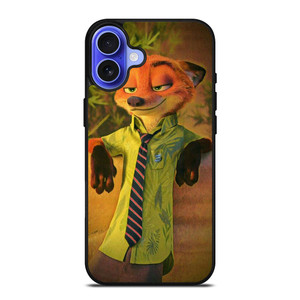 ZOOTOPIA NICK WILDE CARTOON iPhone 16 Case Cover