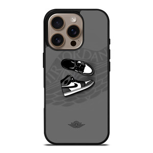 AIR JORDAN 1 SNEAKERS GREY iPhone 16 Pro Case Cover AIR JORDAN 1 SNEAKERS GREY iPhone 16 Pro Case Cover