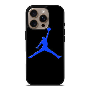 AIR JORDAN BLUE LOGO iPhone 16 Pro Case Cover AIR JORDAN BLUE LOGO iPhone 16 Pro Case Cover