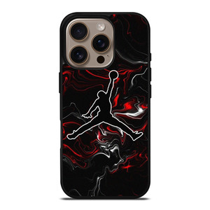 AIR JORDAN MELTED MARBLE LOGO iPhone 16 Pro Case Cover