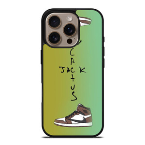 AIR JORDAN X TRAVIS SCOTT CACTUS JACK iPhone 16 Pro Case Cover AIR JORDAN X TRAVIS SCOTT CACTUS JACK iPhone 16 Pro Case Cover