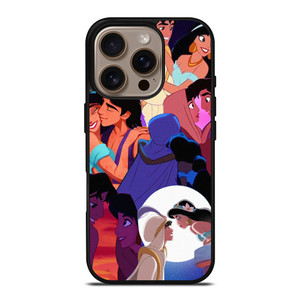 ALADDIN PRINCESS JASMINE DISNEY COLLAGE iPhone 16 Pro Case Cover ALADDIN PRINCESS JASMINE DISNEY COLLAGE iPhone 16 Pro Case Cover