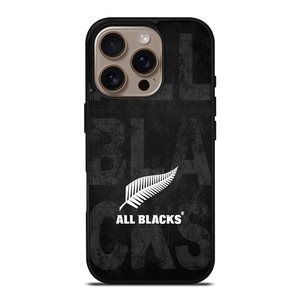 ALL BLACKS NEW ZEALAND TEAM LOGO iPhone 16 Pro Case Cover