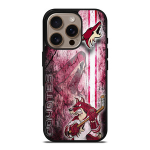 ARIZONA COYOTES HOCKEY TEAM LOGO iPhone 16 Pro Case Cover