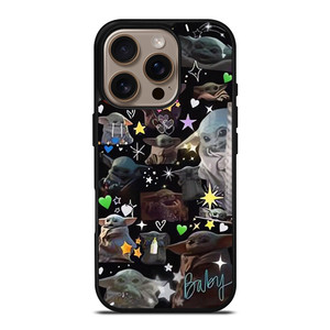 BABY YODA STAR WARS COLLAGE 2 iPhone 16 Pro Case Cover