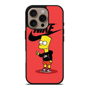 BART SIMPSONS NIKE RED iPhone 16 Pro Case Cover