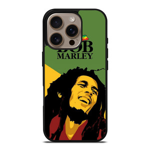 BOB MARLEY FLAT ILUSTRATION iPhone 16 Pro Case Cover BOB MARLEY FLAT ILUSTRATION iPhone 16 Pro Case Cover