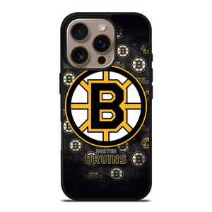 BOSTON BRUINS HOCKEY TEAM LOGO iPhone 16 Pro Case Cover