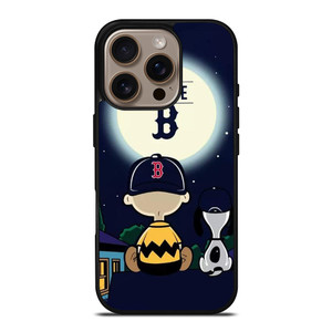BOSTON RED SOX CHARLIE BROWN SNOOPY iPhone 16 Pro Case Cover BOSTON RED SOX CHARLIE BROWN SNOOPY iPhone 16 Pro Case Cover