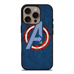 CAPTAIN AMERICA GRUNGE SYMBOL iPhone 16 Pro Case Cover