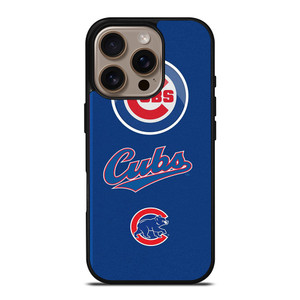 CHICAGO CUBS BASEBALL MLB LOGO iPhone 16 Pro Case Cover