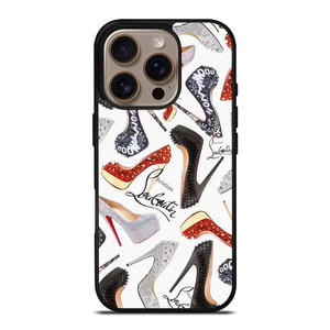 CHRISTIAN LOUBOUTIN SHOES PATTERN iPhone 16 Pro Case Cover CHRISTIAN LOUBOUTIN SHOES PATTERN iPhone 16 Pro Case Cover