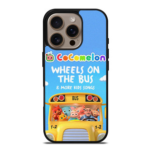 COCOMELON WHEELS ON THE BUS CARTOON iPhone 16 Pro Case Cover