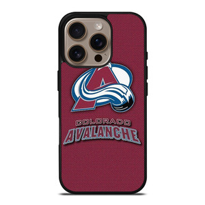 COLORADO AVALANCHE RED CARBON LOGO iPhone 16 Pro Case Cover COLORADO AVALANCHE RED CARBON LOGO iPhone 16 Pro Case Cover