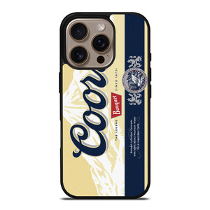 COORS BANQUET BEER LABEL iPhone 16 Pro Case Cover