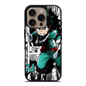 DEKU IZUKU MIDORIYA MY HERO ACADEMIA MANGA 2 iPhone 16 Pro Case Cover