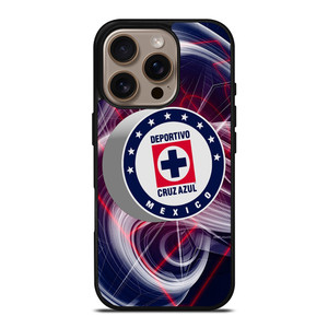 DEPORTIVO CRUZ AZUL MEXICO ABSTRACT LOGO iPhone 16 Pro Case Cover