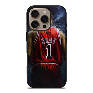 DERRICK ROSE CHICAGO BULLS NBA iPhone 16 Pro Case Cover