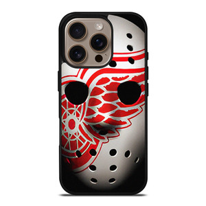 DETROIT RED WINGS JASON VOORHEES MASK iPhone 16 Pro Case Cover DETROIT RED WINGS JASON VOORHEES MASK iPhone 16 Pro Case Cover