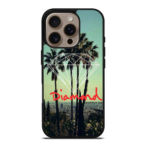DIAMOND SUPPLY CO LOS ANGELES HOLLYWOOD iPhone 16 Pro Case Cover DIAMOND SUPPLY CO LOS ANGELES HOLLYWOOD iPhone 16 Pro Case Cover