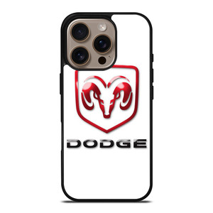 DODGE CAR RED EMBLEM iPhone 16 Pro Case Cover