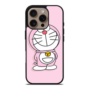 DORAEMON CARTOON PINK iPhone 16 Pro Case Cover