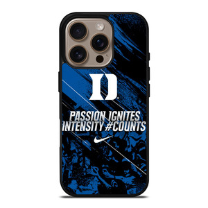 DUKE BLUE DEVILS NIKE SLOGAN iPhone 16 Pro Case Cover DUKE BLUE DEVILS NIKE SLOGAN iPhone 16 Pro Case Cover