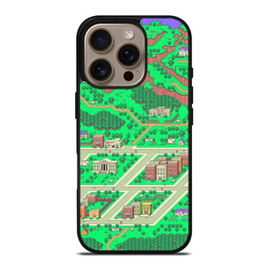 EARTHBOUND GAMES MAP iPhone 16 Pro Case Cover