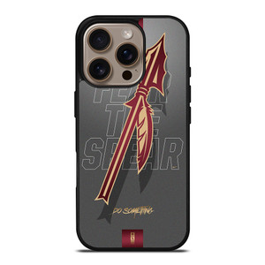 FEAR THE SPEAR FLORIDA SEMINOLES SYMBOL iPhone 16 Pro Case Cover FEAR THE SPEAR FLORIDA SEMINOLES SYMBOL iPhone 16 Pro Case Cover