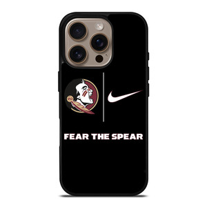 FLORIDA STATE FEAR THE SPEAR NIKE LOGO iPhone 16 Pro Case Cover FLORIDA STATE FEAR THE SPEAR NIKE LOGO iPhone 16 Pro Case Cover
