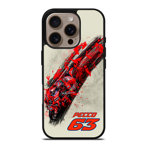 FRANCESCO BAGNAIA PECCO 63 MOTO GP iPhone 16 Pro Case Cover FRANCESCO BAGNAIA PECCO 63 MOTO GP iPhone 16 Pro Case Cover