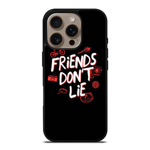 FRIENDS DONT LIE STRANGER THINGS ART iPhone 16 Pro Case Cover