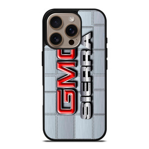 GMC SIERRA METAL EMBLEM iPhone 16 Pro Case Cover