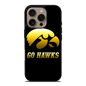 GO IOWA HAWKS FOOTBALL iPhone 16 Pro Case Cover GO IOWA HAWKS FOOTBALL iPhone 16 Pro Case Cover