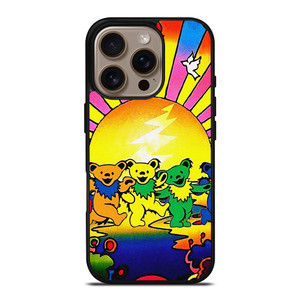 GRATEFUL DEAD DANCING BEARS ART iPhone 16 Pro Case Cover