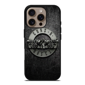 GUNS N ROSES METAL LOGO iPhone 16 Pro Case Cover