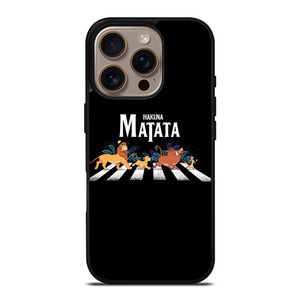 HAKUNA MATATA LION KING ABBEY ROAD iPhone 16 Pro Case Cover