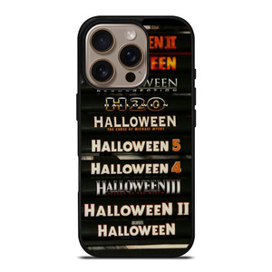 HALLOWEEN MOVIE BLU RAY COLLECTION iPhone 16 Pro Case Cover HALLOWEEN MOVIE BLU RAY COLLECTION iPhone 16 Pro Case Cover