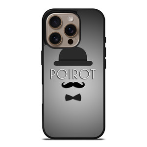 HERCULE POIROT DETECTIVE ICON iPhone 16 Pro Case Cover