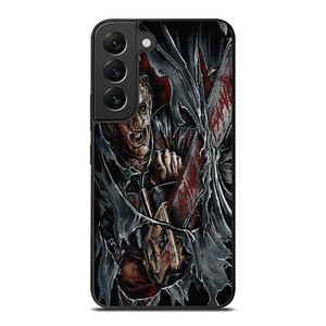 LEATHERFACE TEXAS CHAINSAW MASSACRE SCARY  Samsung Galaxy S22 Plus Case Cover