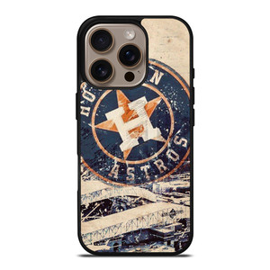 HOUSTON ASTROS BASEBALL VINTAGE BADGE iPhone 16 Pro Case Cover HOUSTON ASTROS BASEBALL VINTAGE BADGE iPhone 16 Pro Case Cover