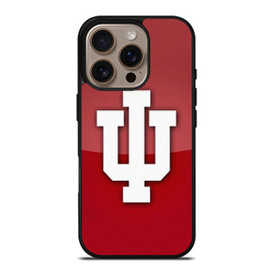 INDIANA HOOSIERS BASKETBALL SYMBOL iPhone 16 Pro Case Cover INDIANA HOOSIERS BASKETBALL SYMBOL iPhone 16 Pro Case Cover
