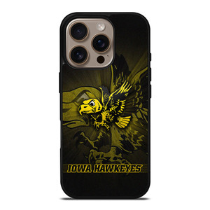 IOWA HAWKEYES FOOTBALL SYMBOL iPhone 16 Pro Case Cover