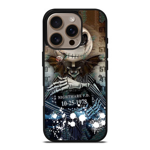 JACK SKELLINGTON NIGHTMARE BEFORE CHRISTMAS MUGSHOT iPhone 16 Pro Case Cover JACK SKELLINGTON NIGHTMARE BEFORE CHRISTMAS MUGSHOT iPhone 16 Pro Case Cover
