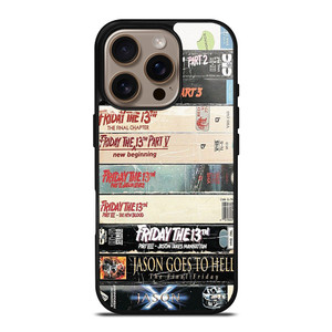JASON VOORHES FRIDAY THE 13TH MOVIES COLLECTION iPhone 16 Pro Case Cover JASON VOORHES FRIDAY THE 13TH MOVIES COLLECTION iPhone 16 Pro Case Cover
