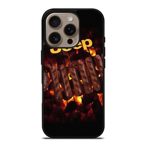 JEEP BURNING LOGO iPhone 16 Pro Case Cover JEEP BURNING LOGO iPhone 16 Pro Case Cover