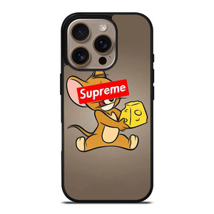 JERRY MOUSE CARTOON SUPREME iPhone 16 Pro Case Cover JERRY MOUSE CARTOON SUPREME iPhone 16 Pro Case Cover