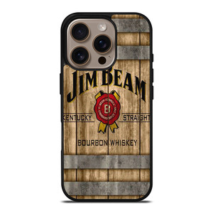 JIM BEAM WHISKEY WOOD LOGO iPhone 16 Pro Case Cover JIM BEAM WHISKEY WOOD LOGO iPhone 16 Pro Case Cover